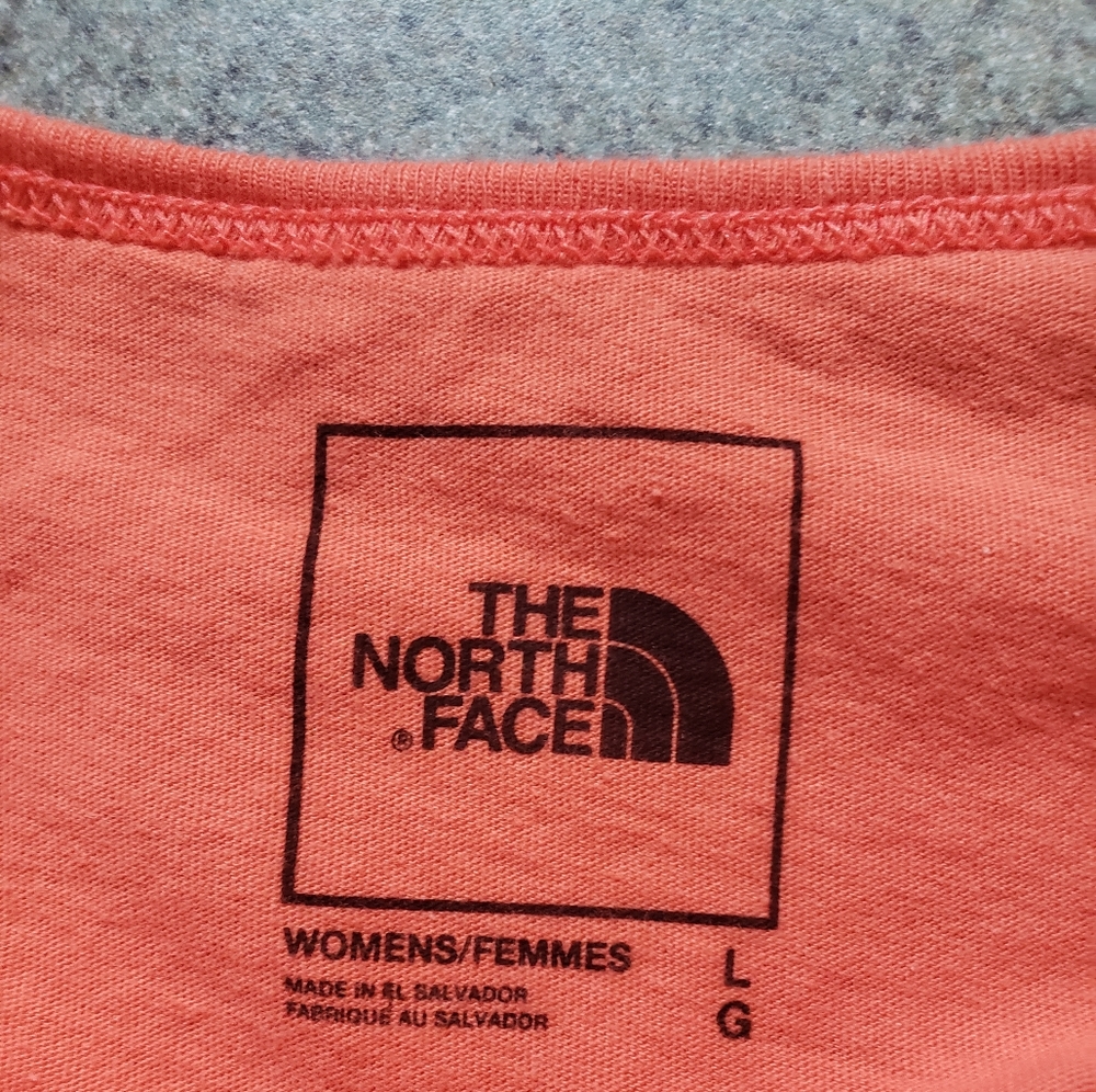 The North Face Orange Tank Top with White Logo - Picture 4 of 10
